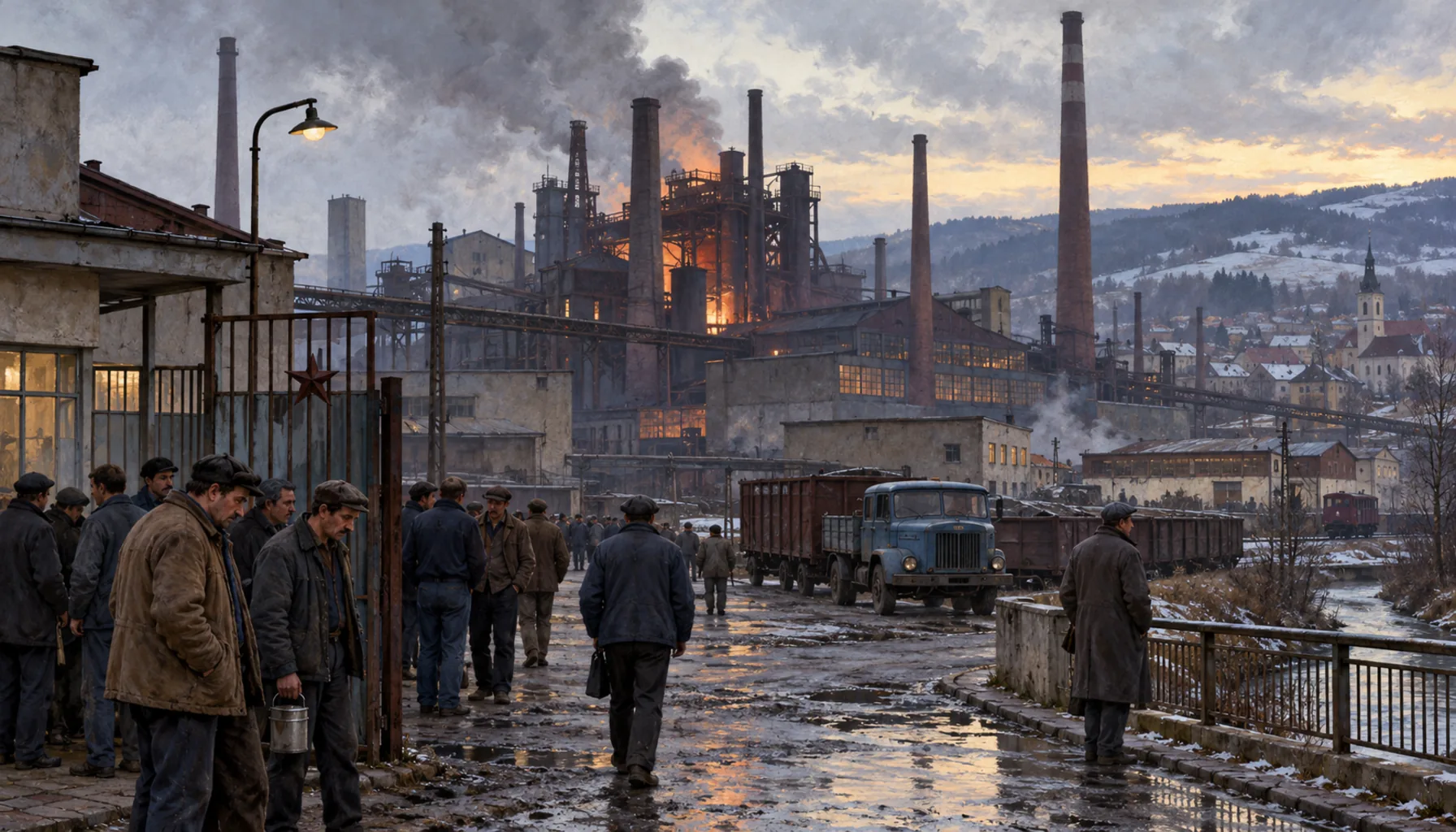 The furnaces go out
