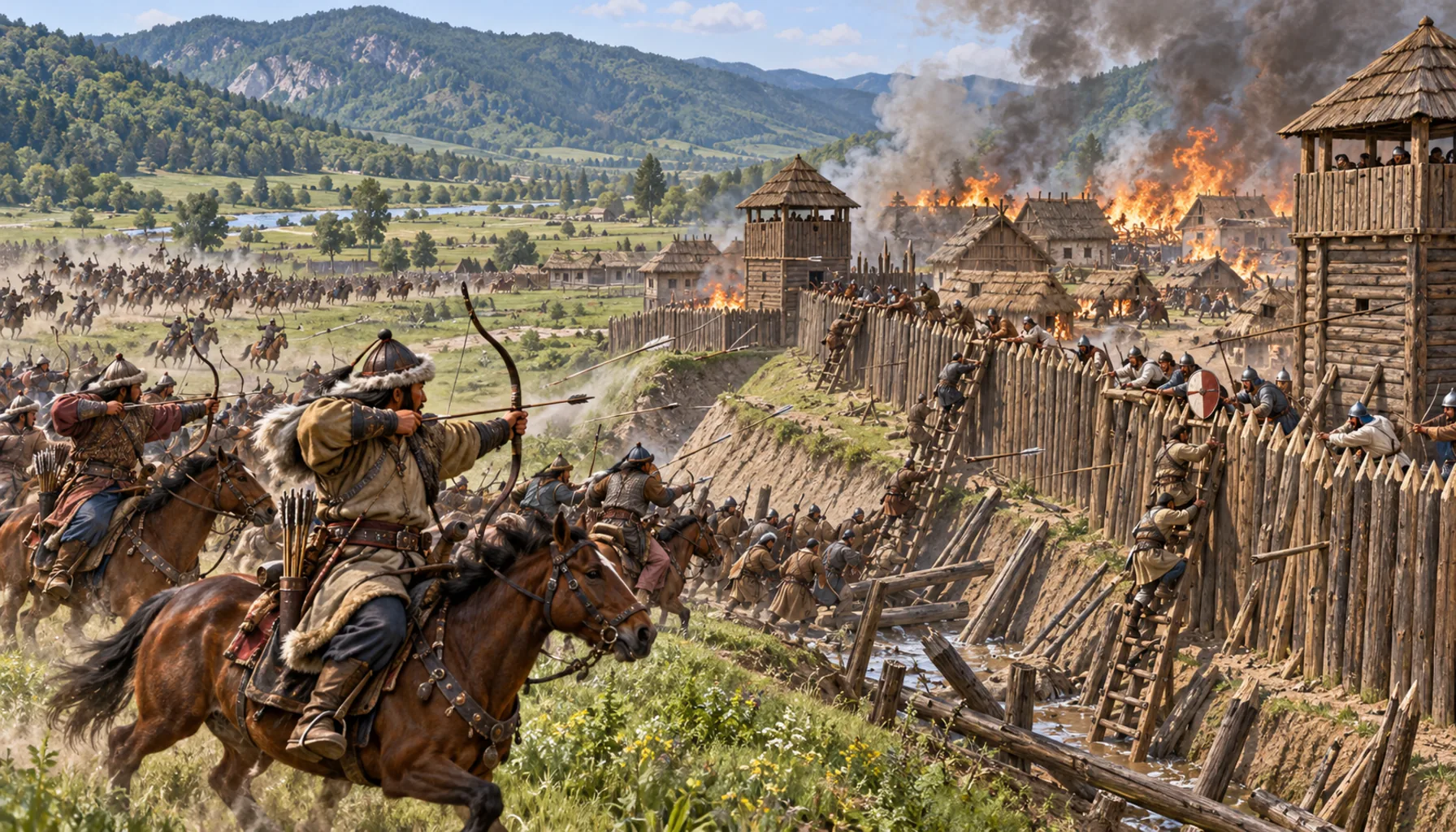 Why the lords came to this valley