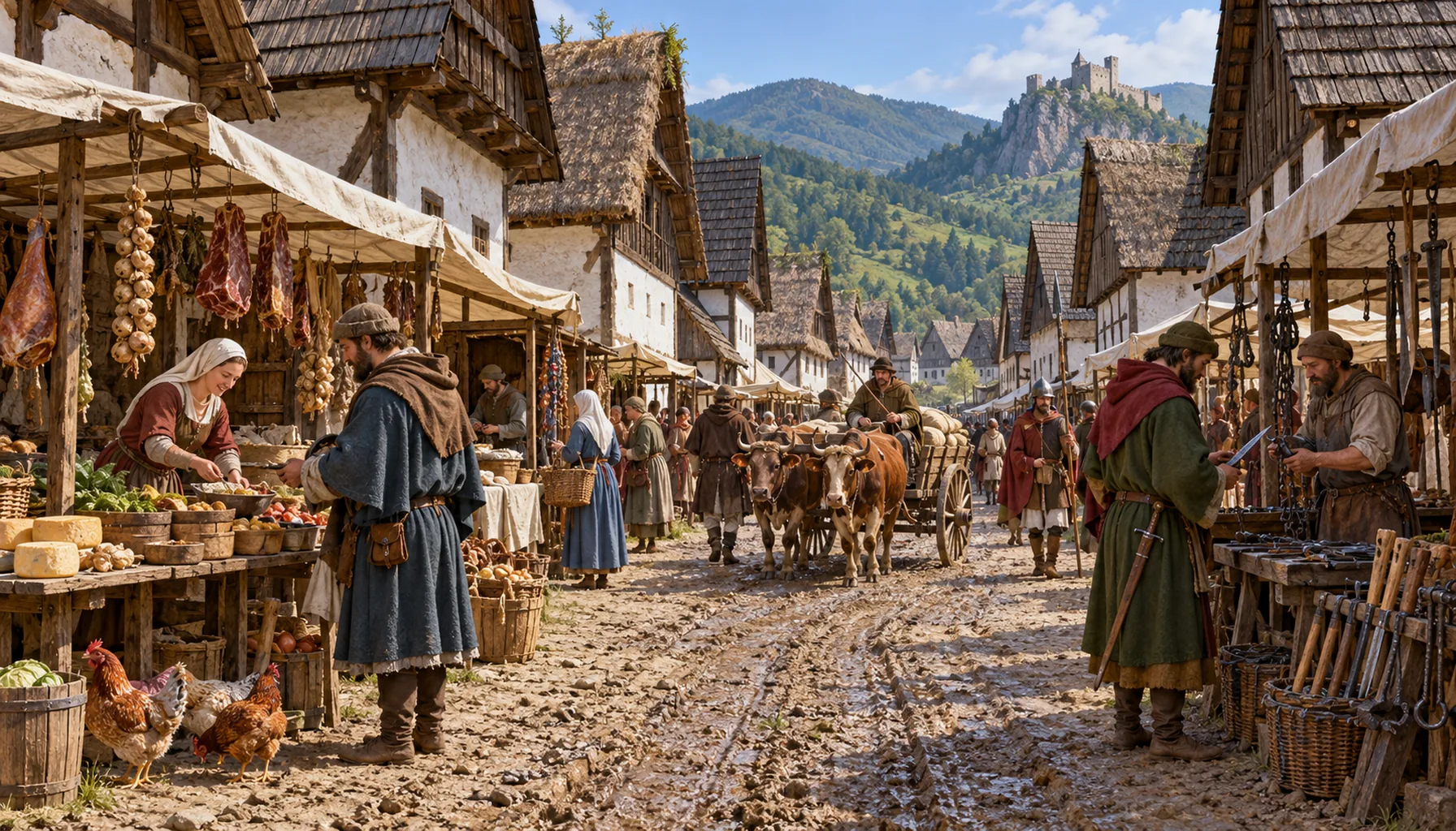 A market street, not a square