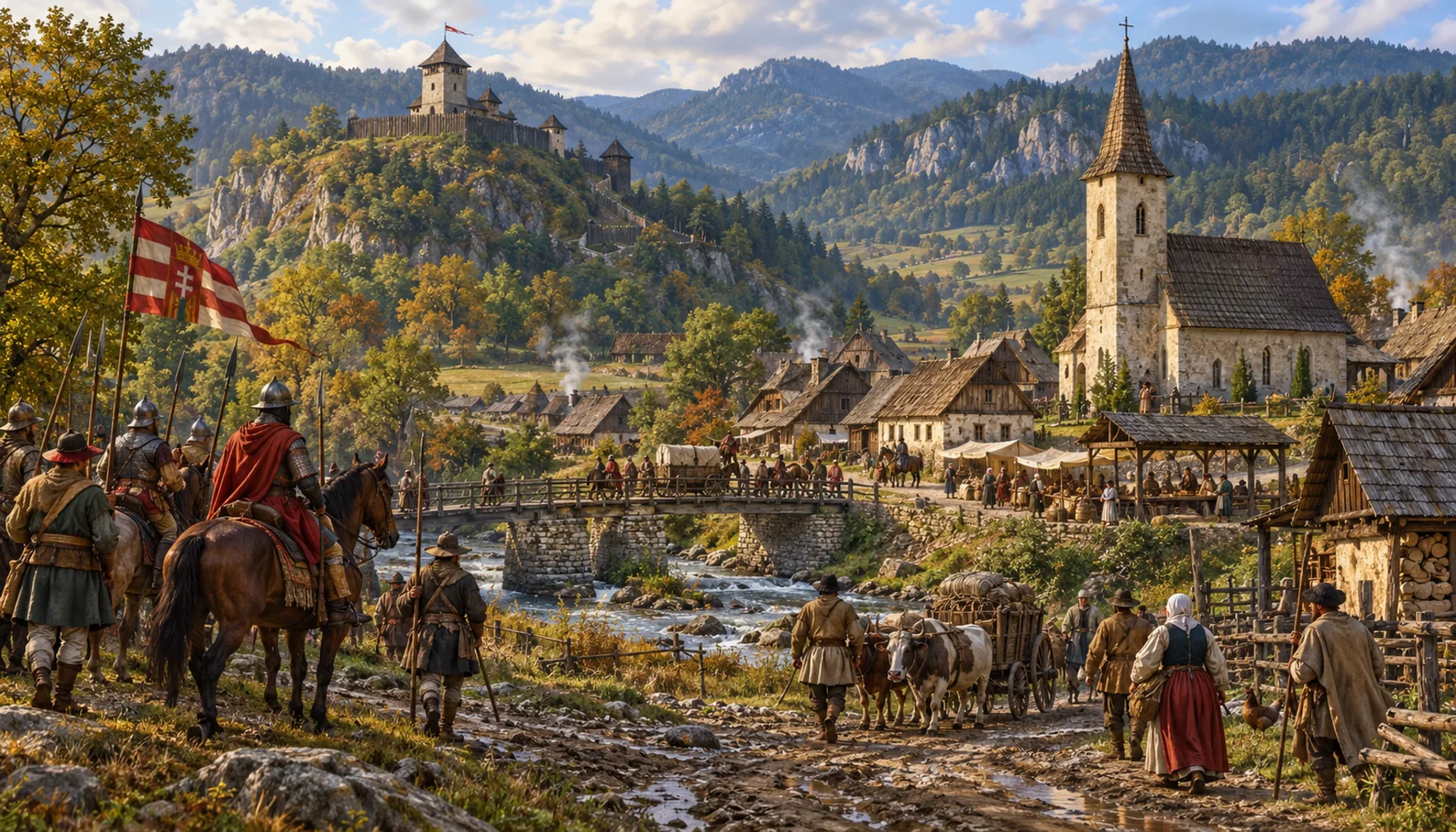The frontier, and a change of faith