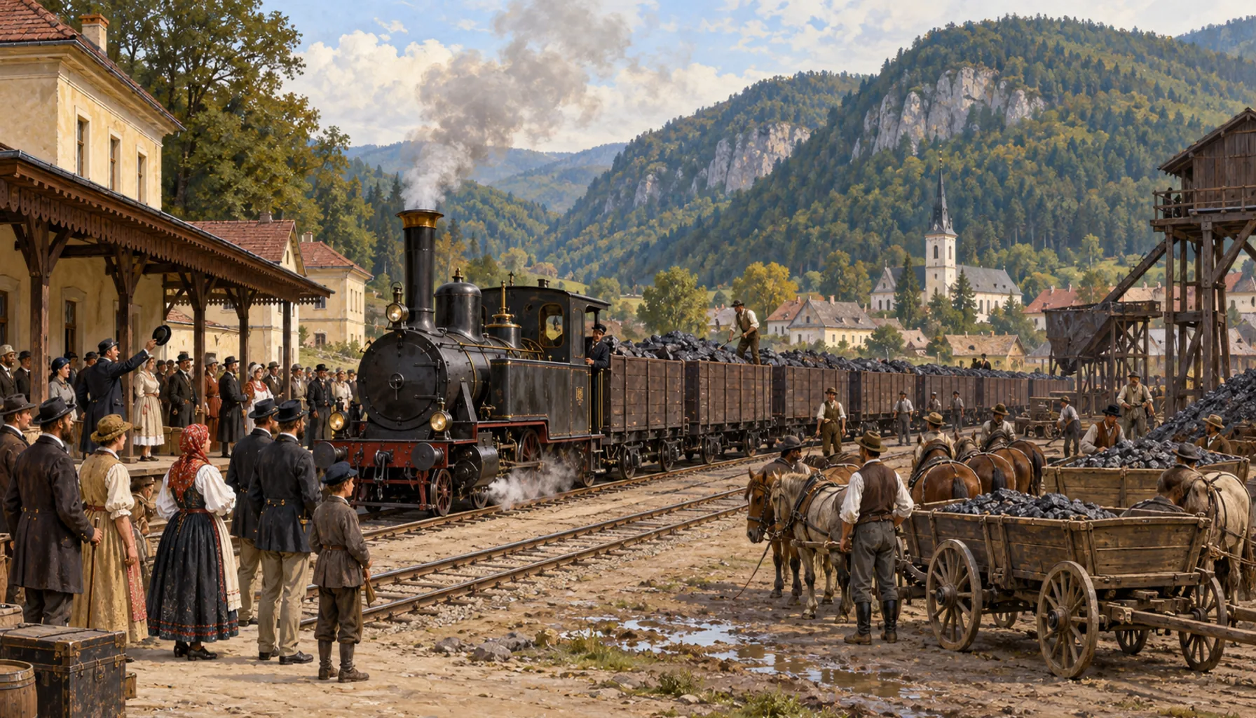 The railway and the company