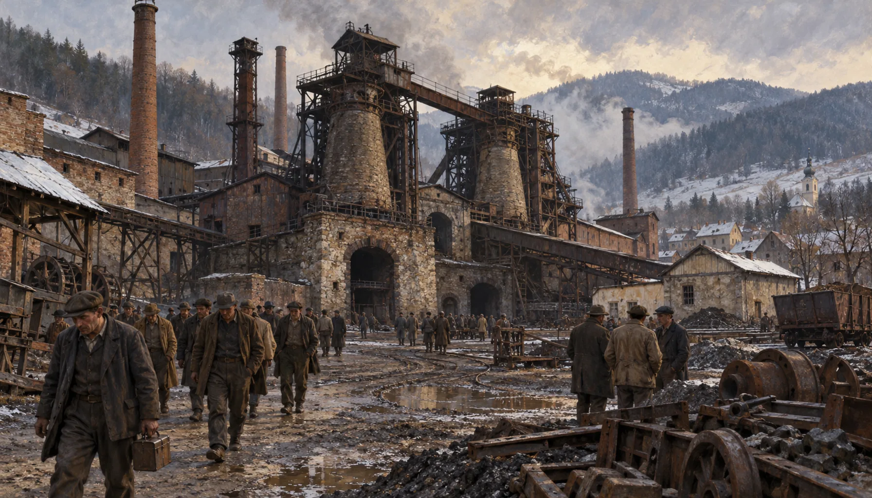 The furnaces go out