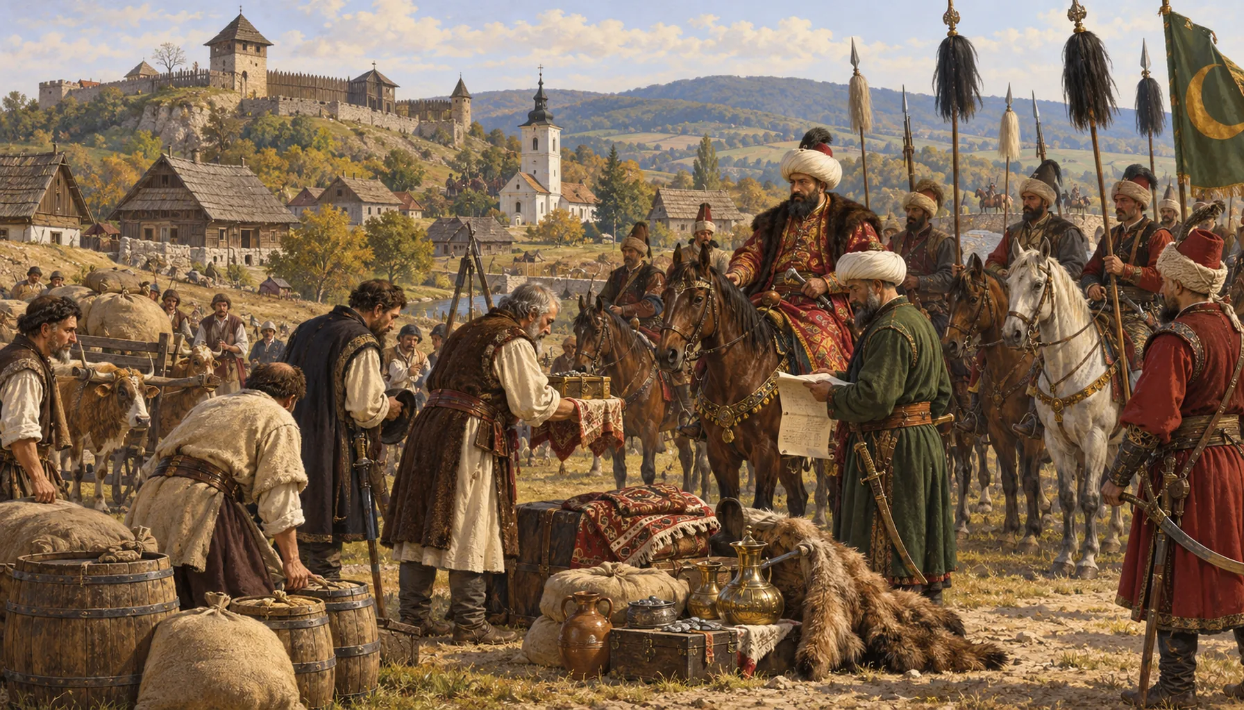 Paying the sultan