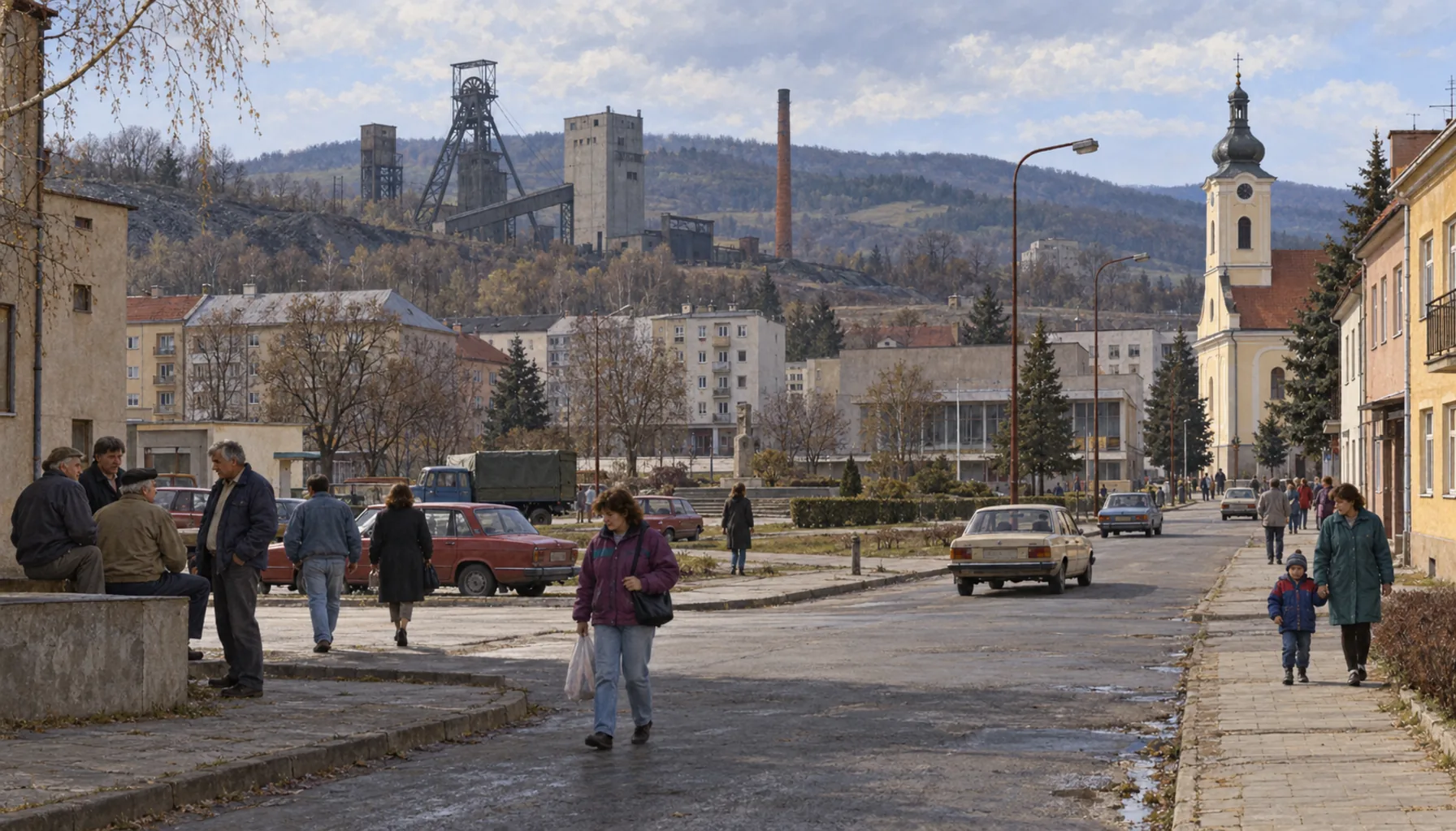 After the mine