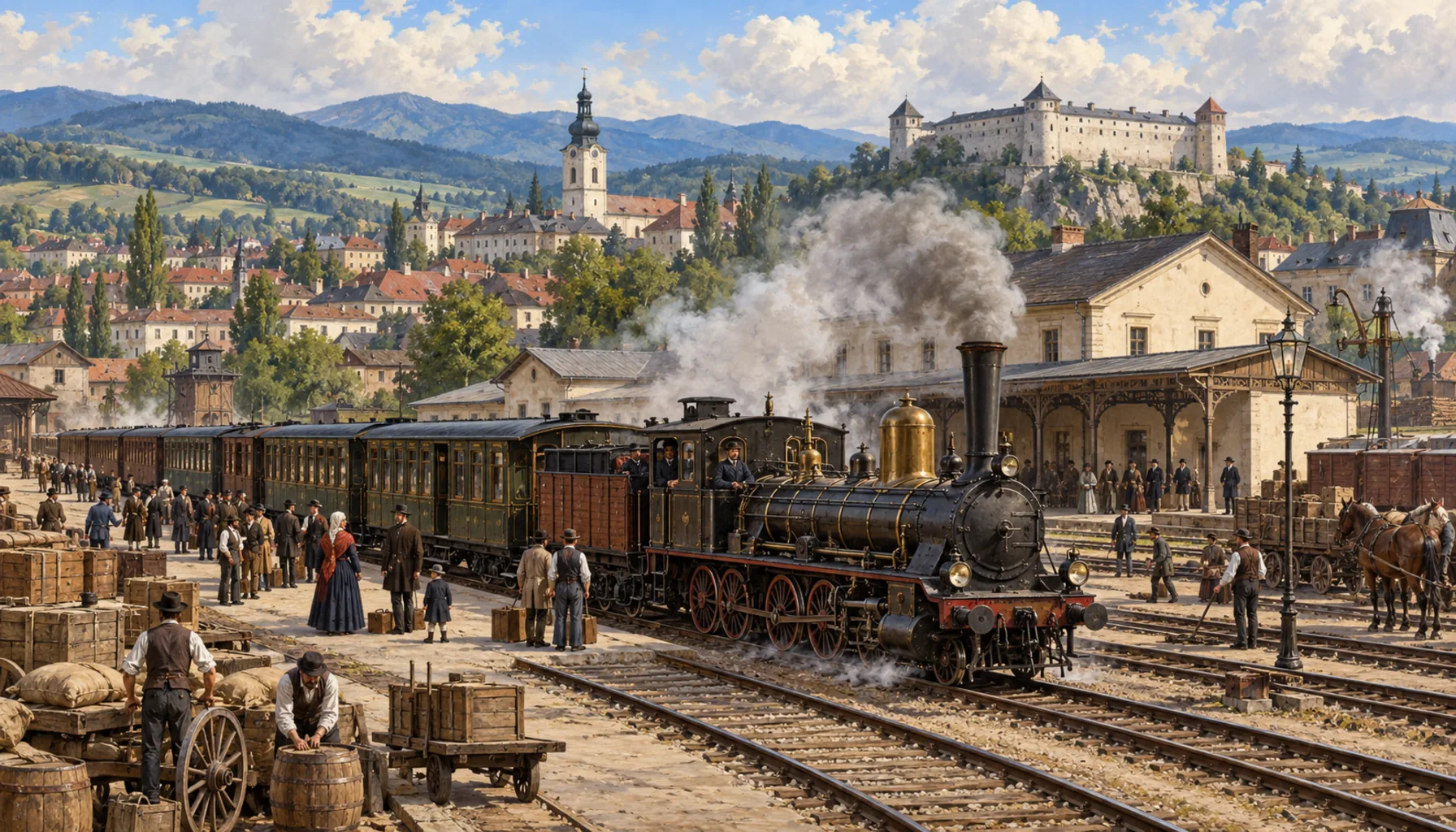 The railway makes Zvolen what it is