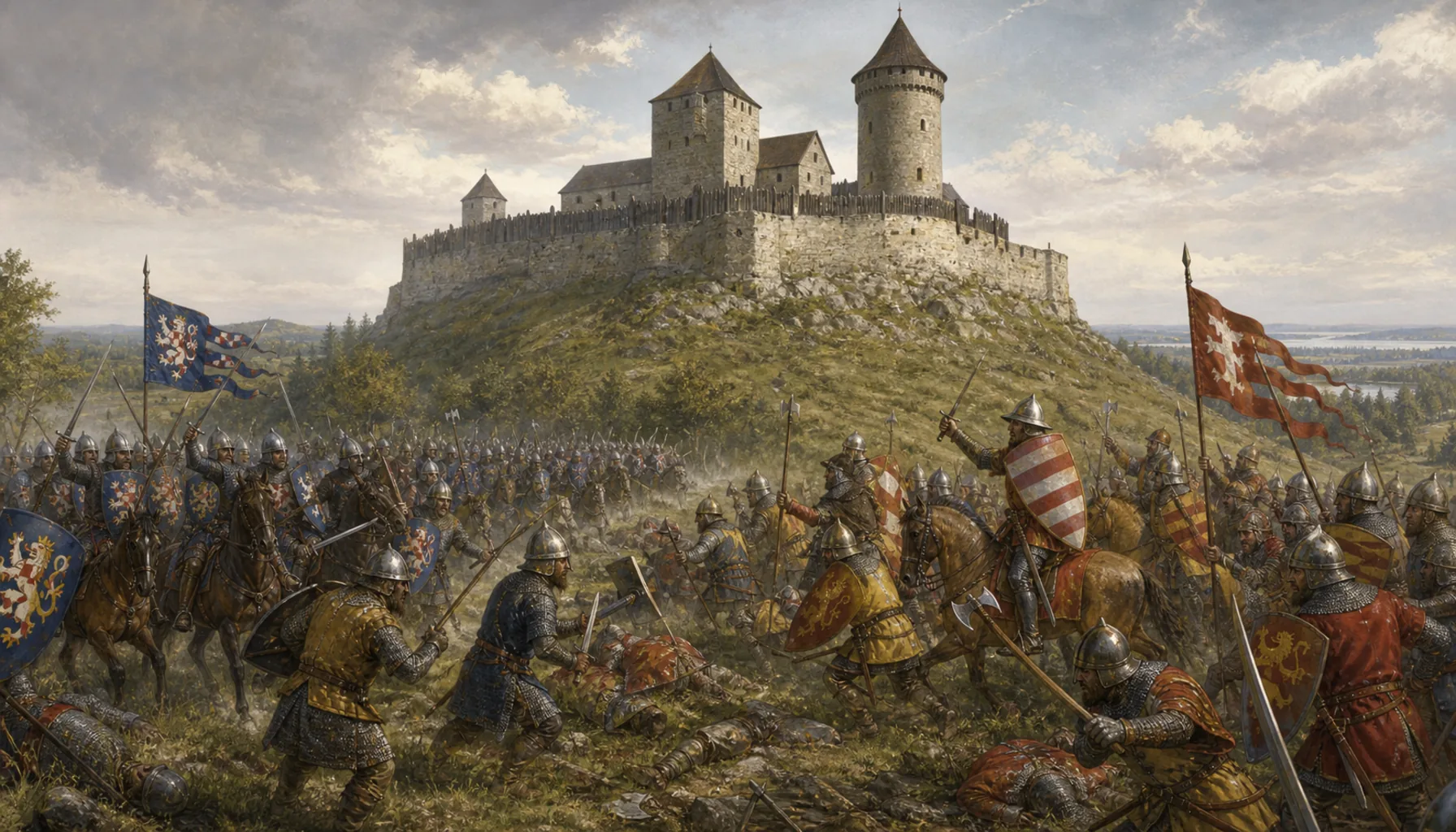 The castle gets an estate
