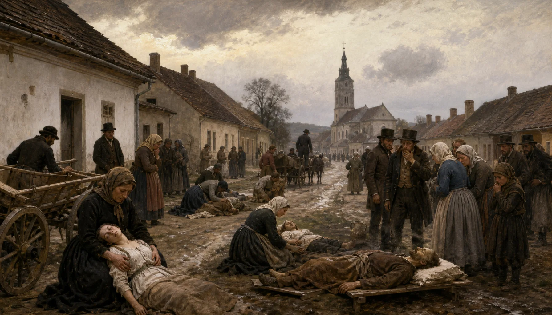 Cholera, then freedom