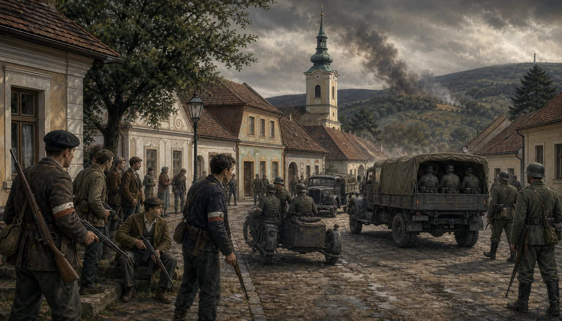 The Uprising, the occupation and the front