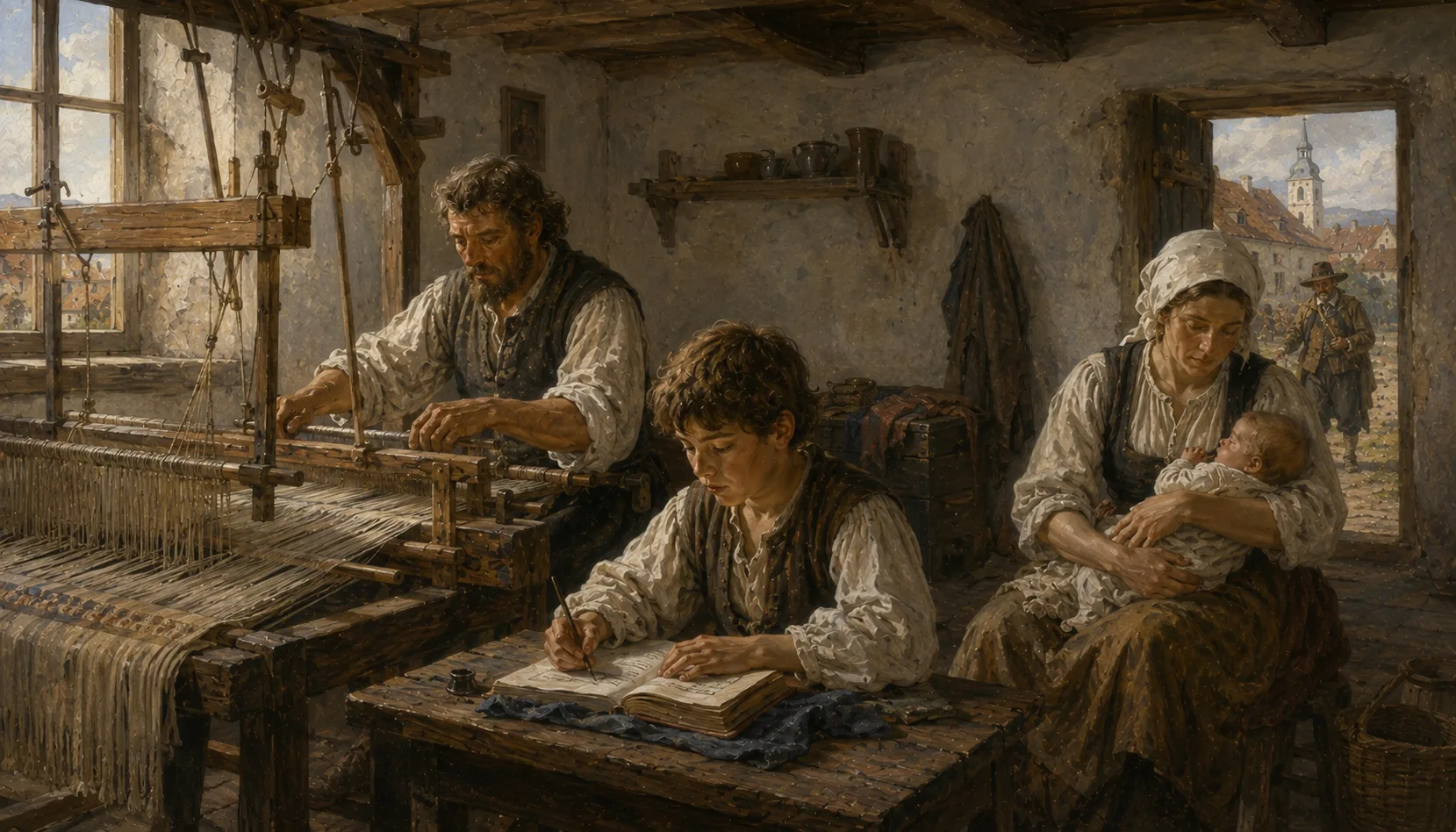 The weaver's son who painted the Tsar