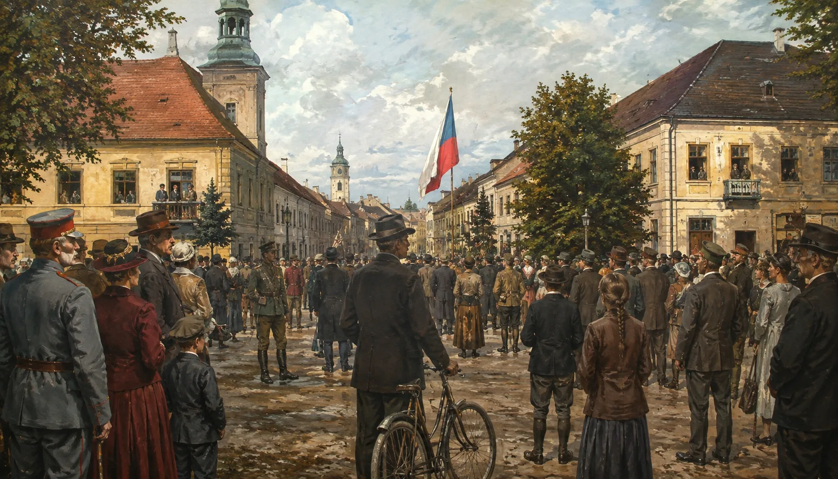 A German town wakes up in Czechoslovakia