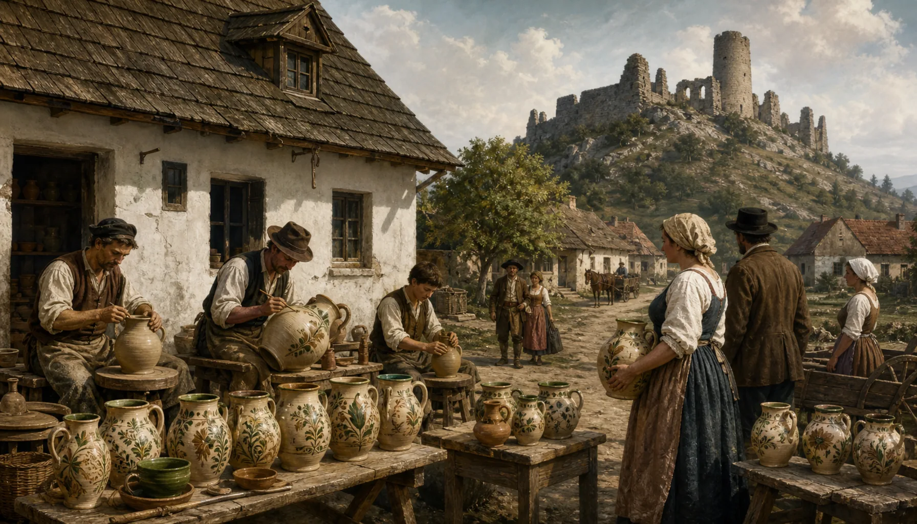 Jugs, a country house, and the end of Pajštún