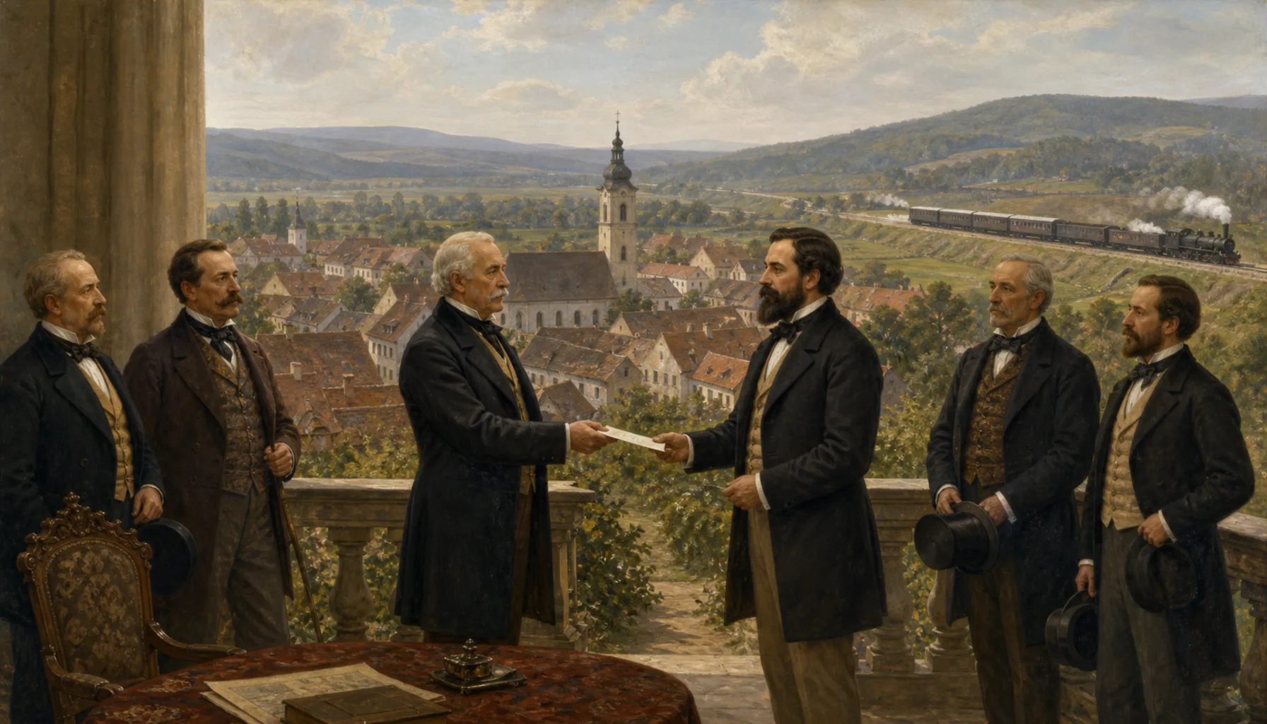 A new landlord, and the railway that missed the town