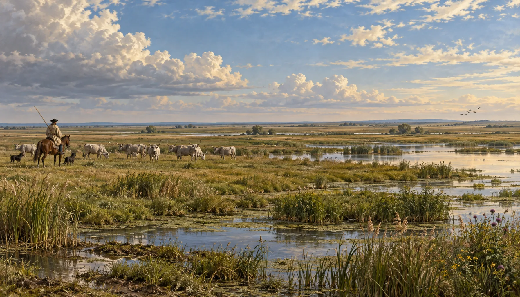 A puszta with no village on it