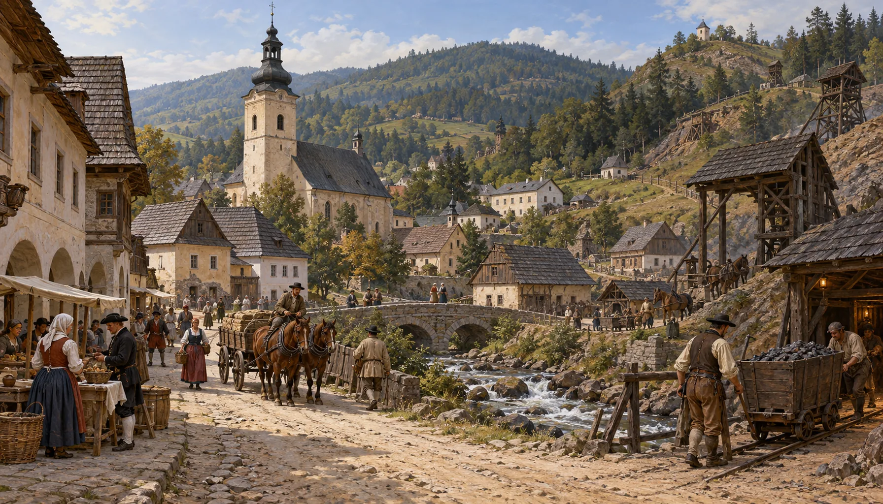 Not a great mining centre, still a mining town