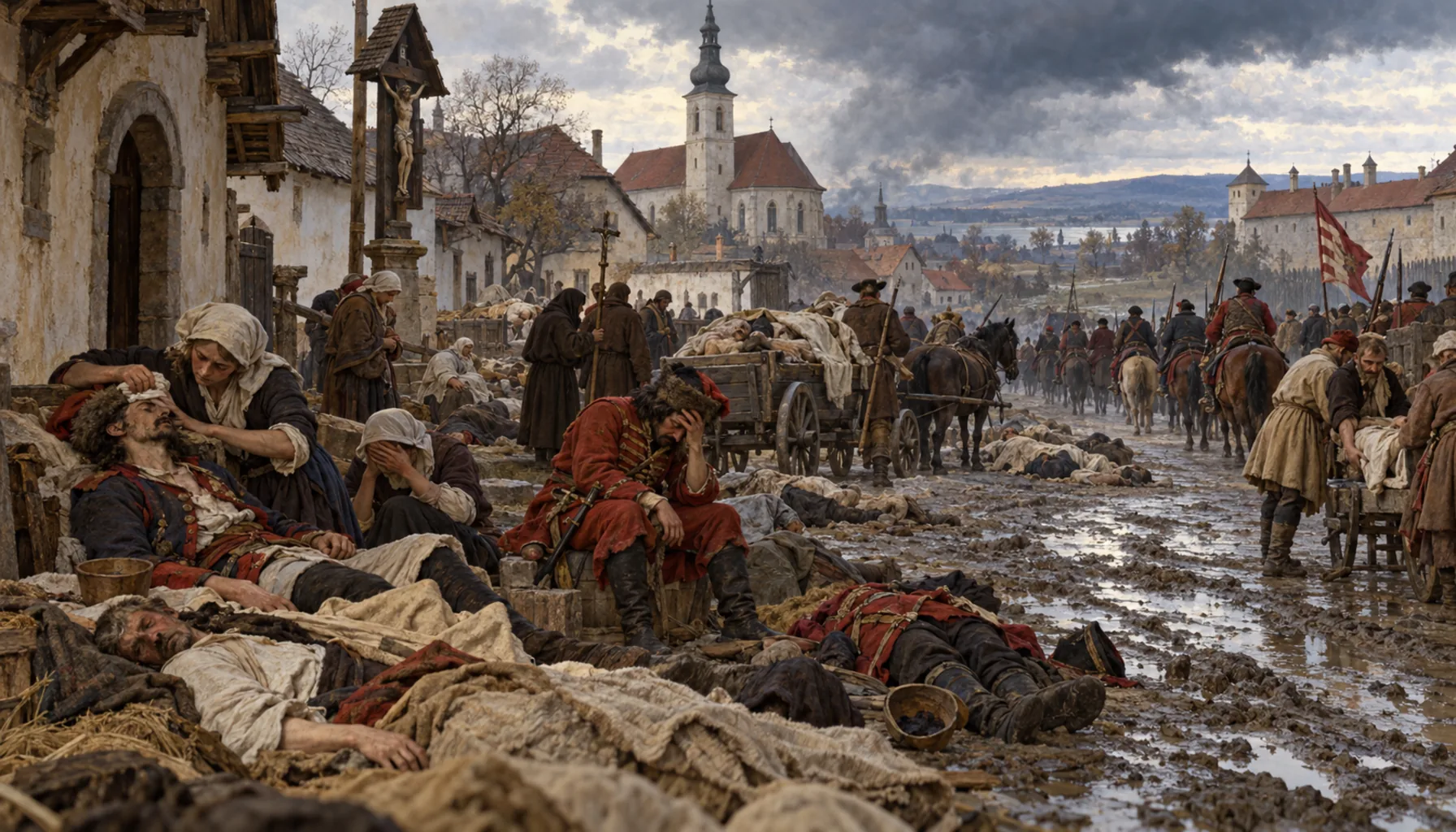 Plague, and the end of the wars