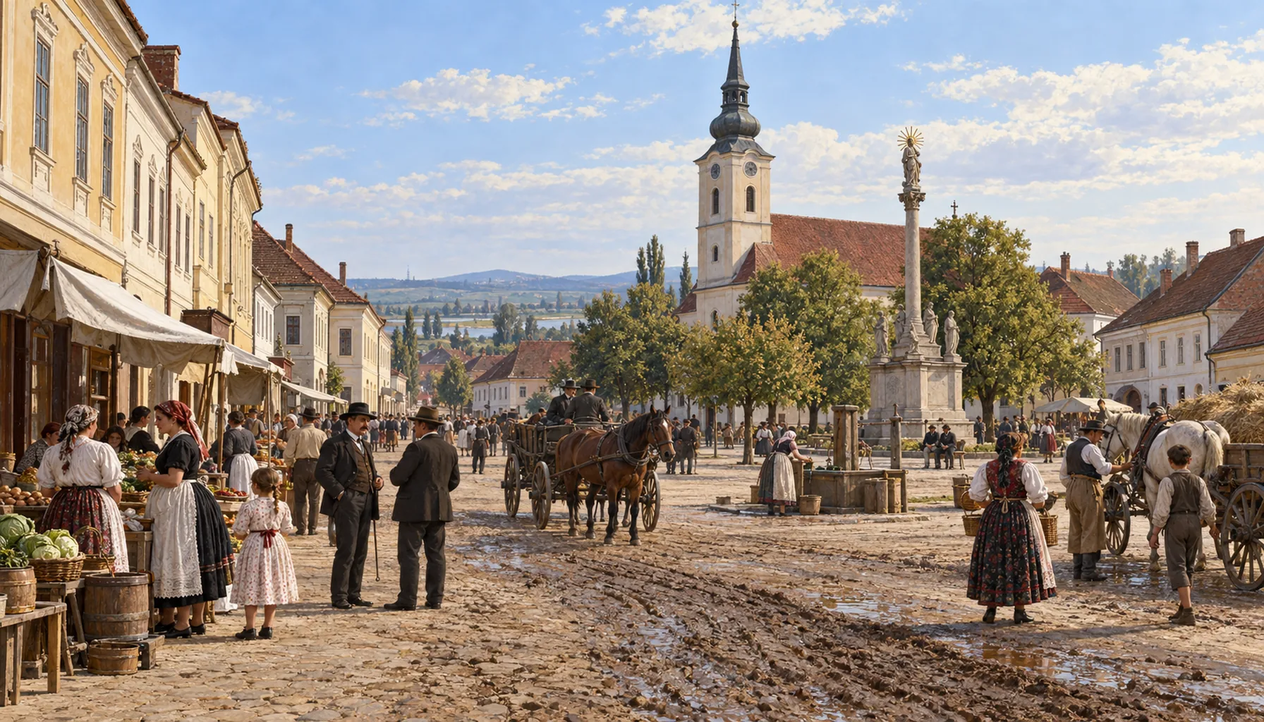 A town that counted itself Hungarian