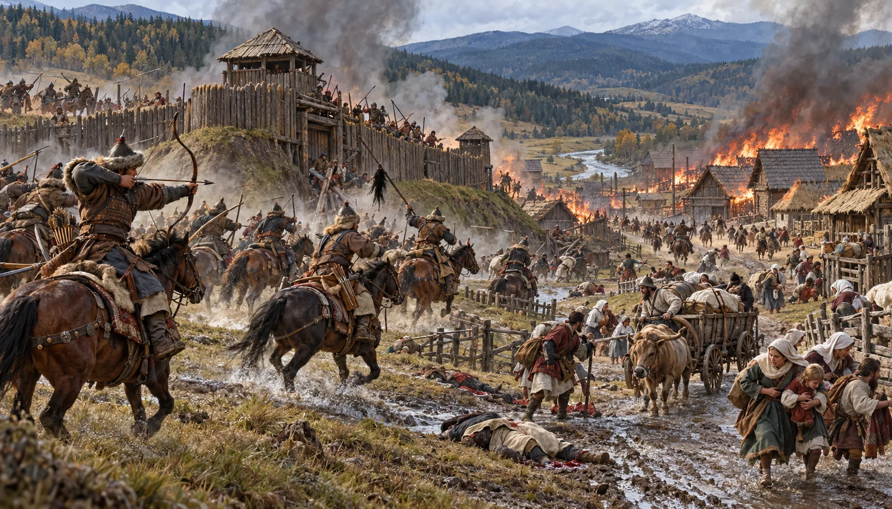 The invasion, and the settlers who followed