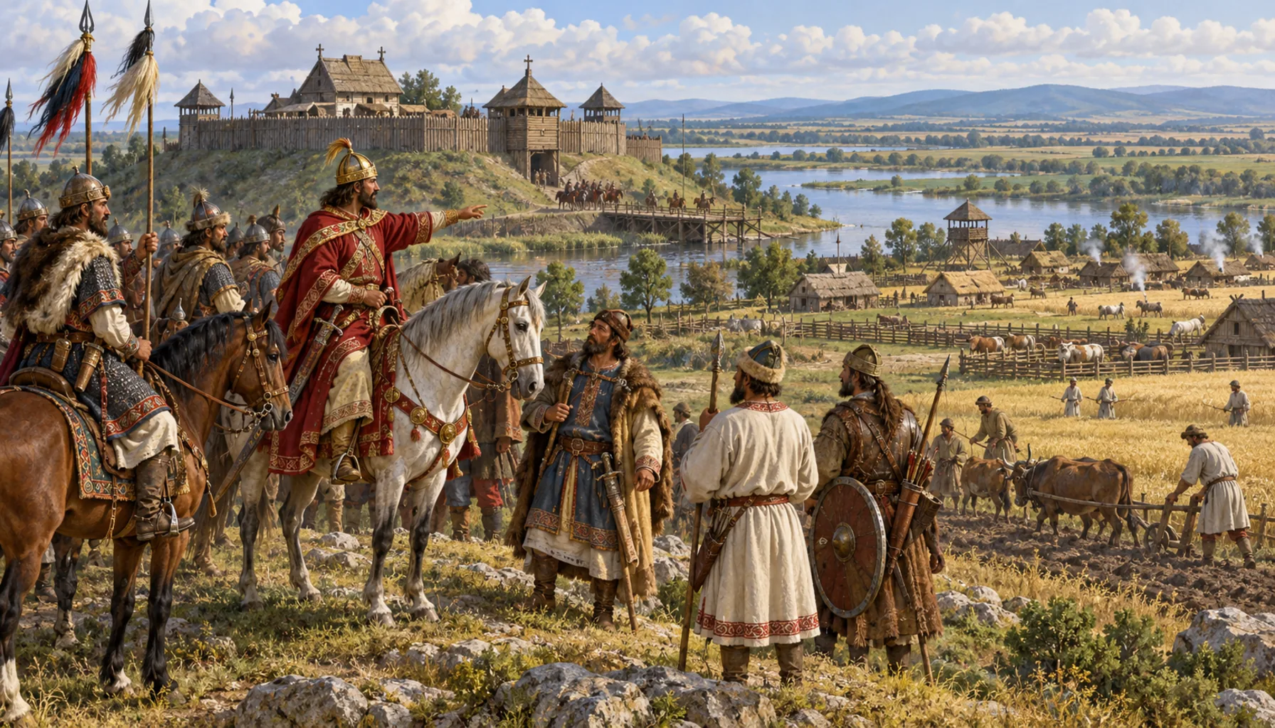 A county, and a story about a prince
