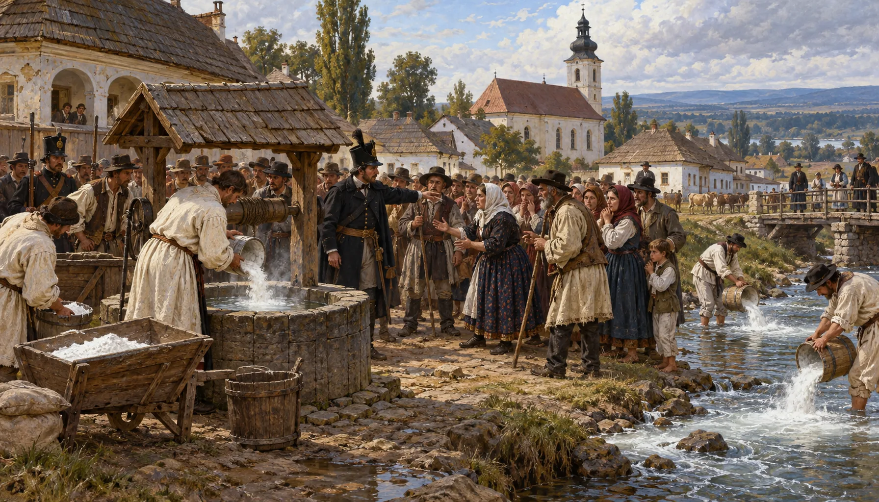 Cholera, rumour and revolt