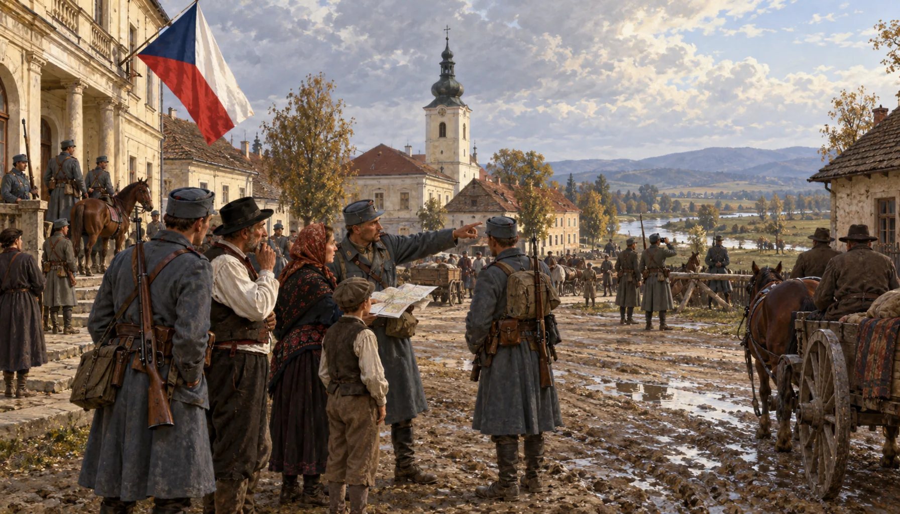 Czechoslovakia, and one nervous summer