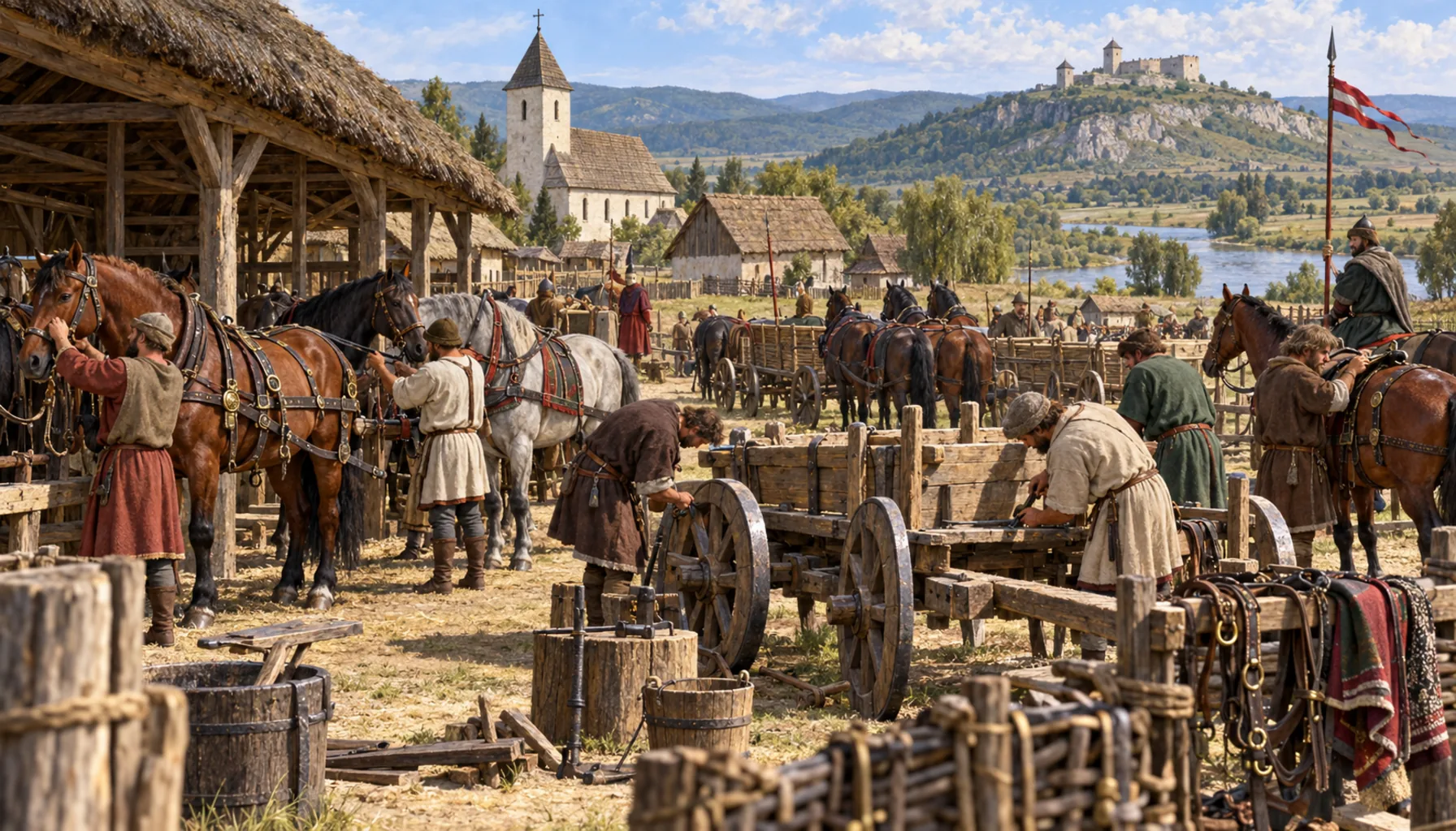 A village in the king's service