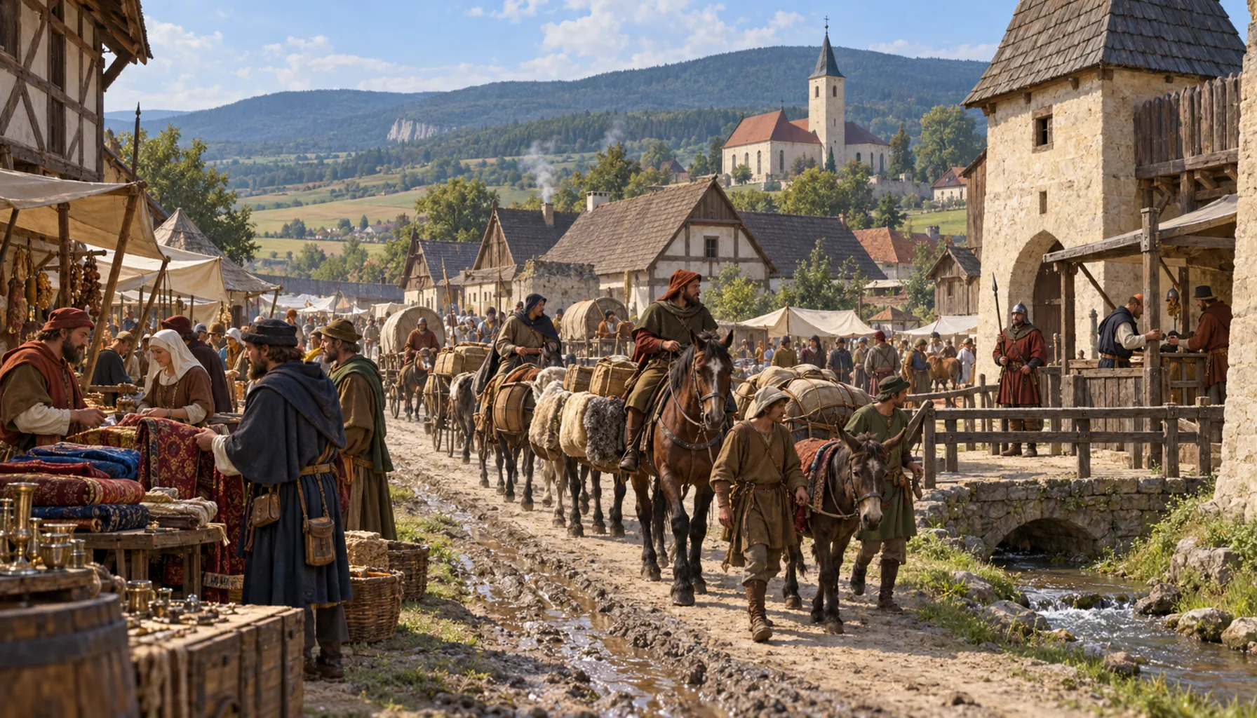 The town that grew on a detour