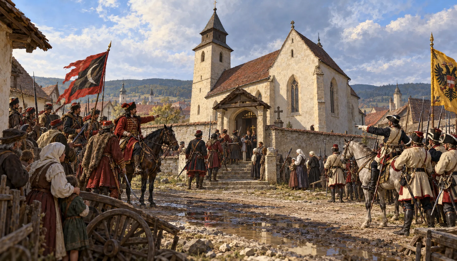 Kuruc country, and a church changes hands