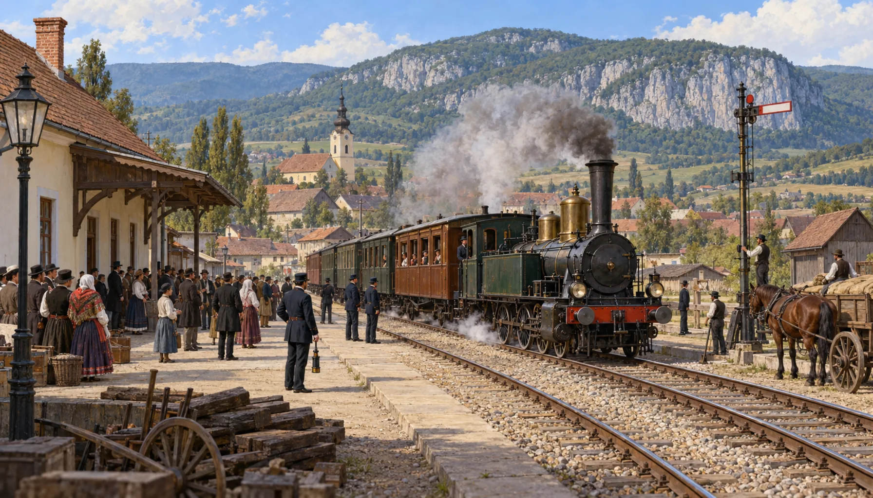 The railway