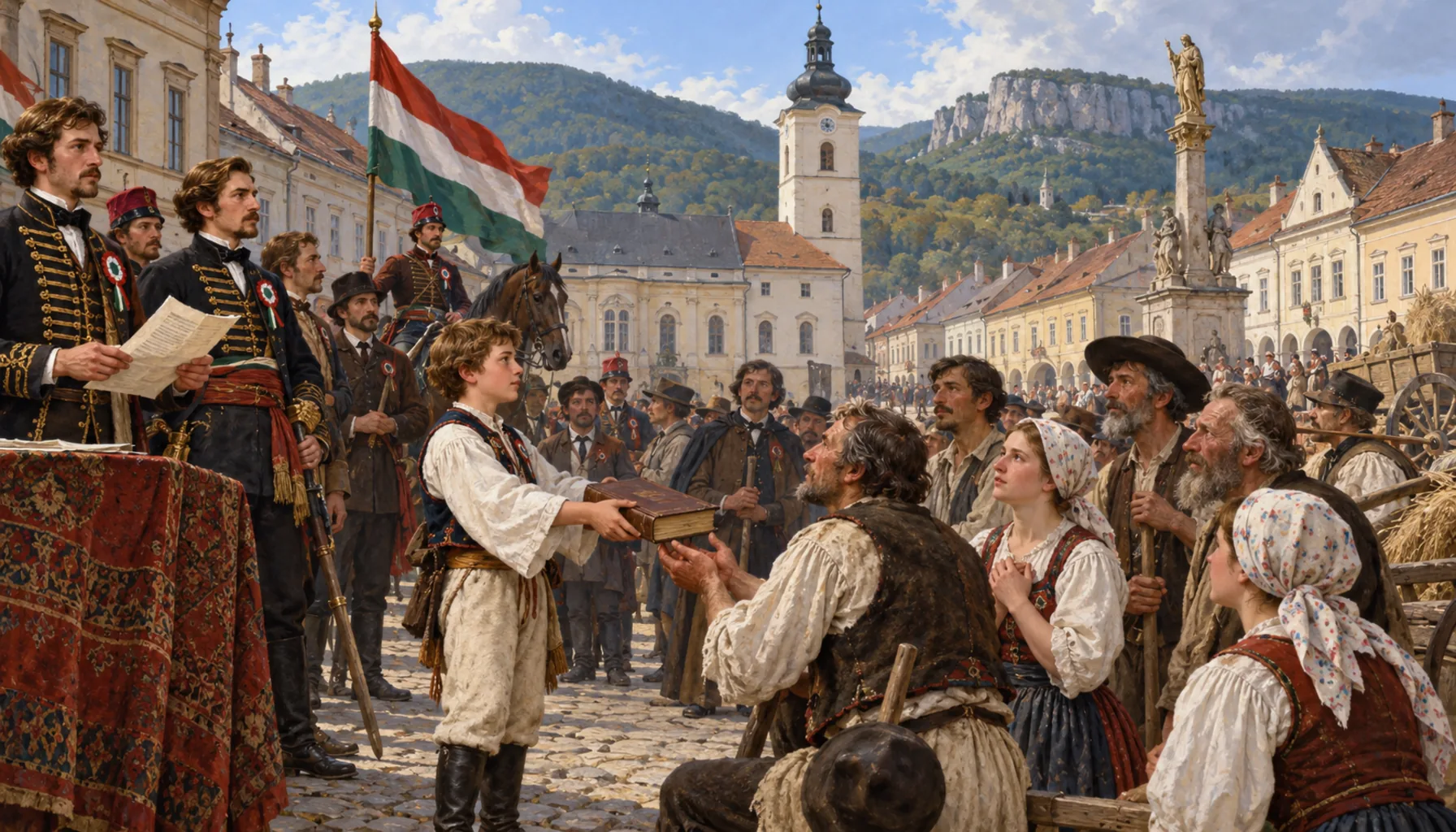 Serfdom ends, and a Gemer boy gives the Slavs a history