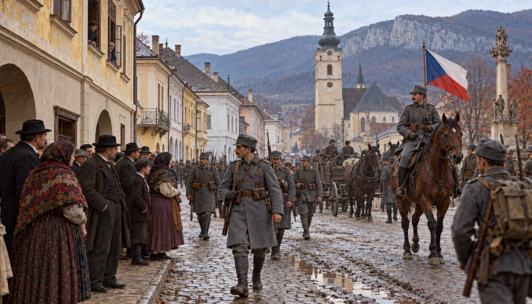 A Hungarian-speaking town in a new state
