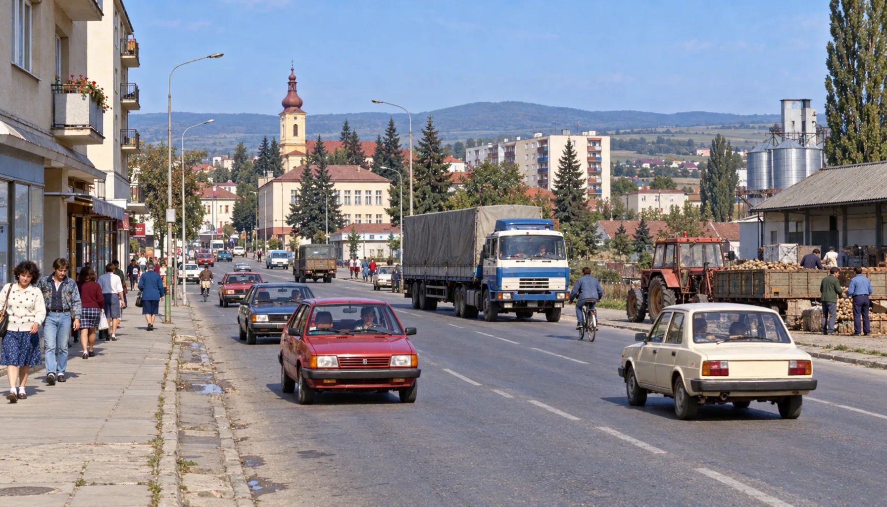 An honest picture of the town today