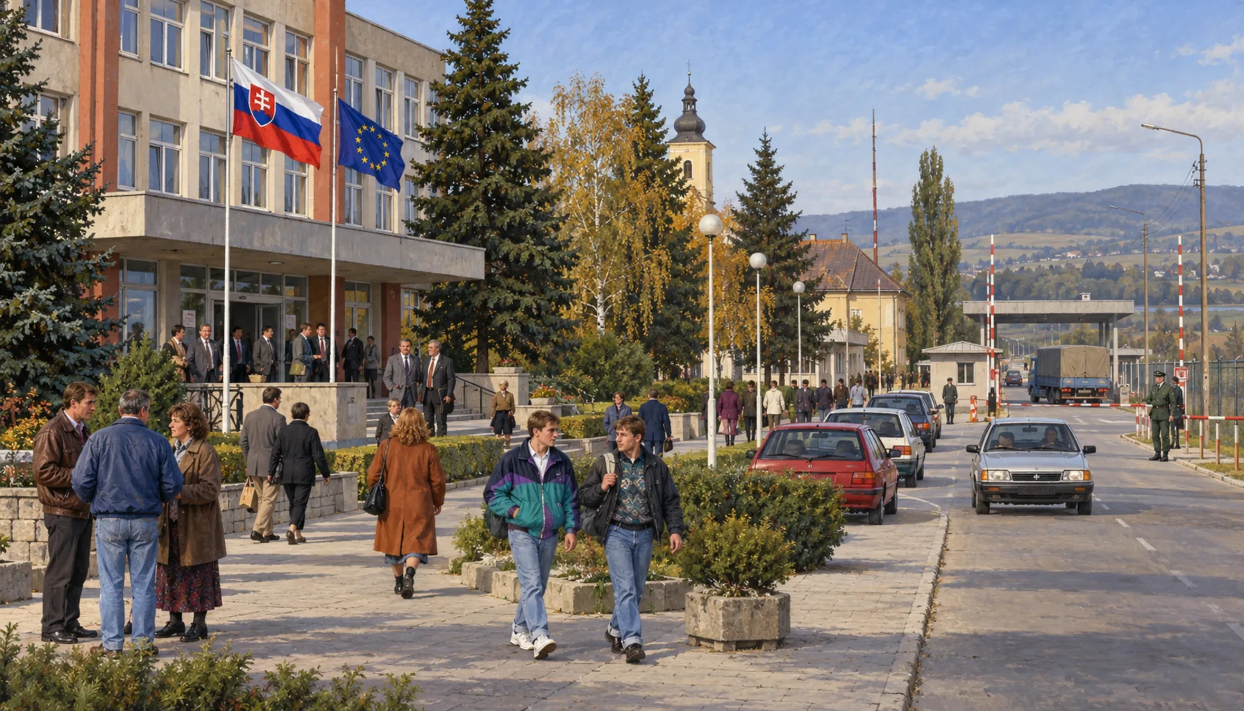 An external border
