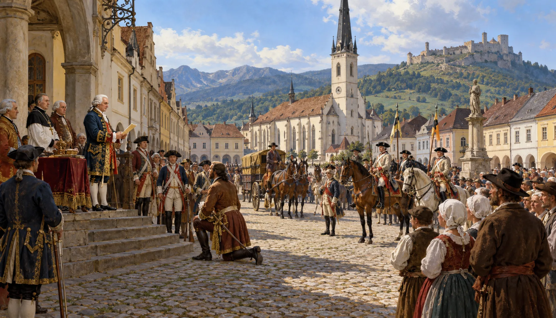 The pledge ends, and the town gets a capital's job