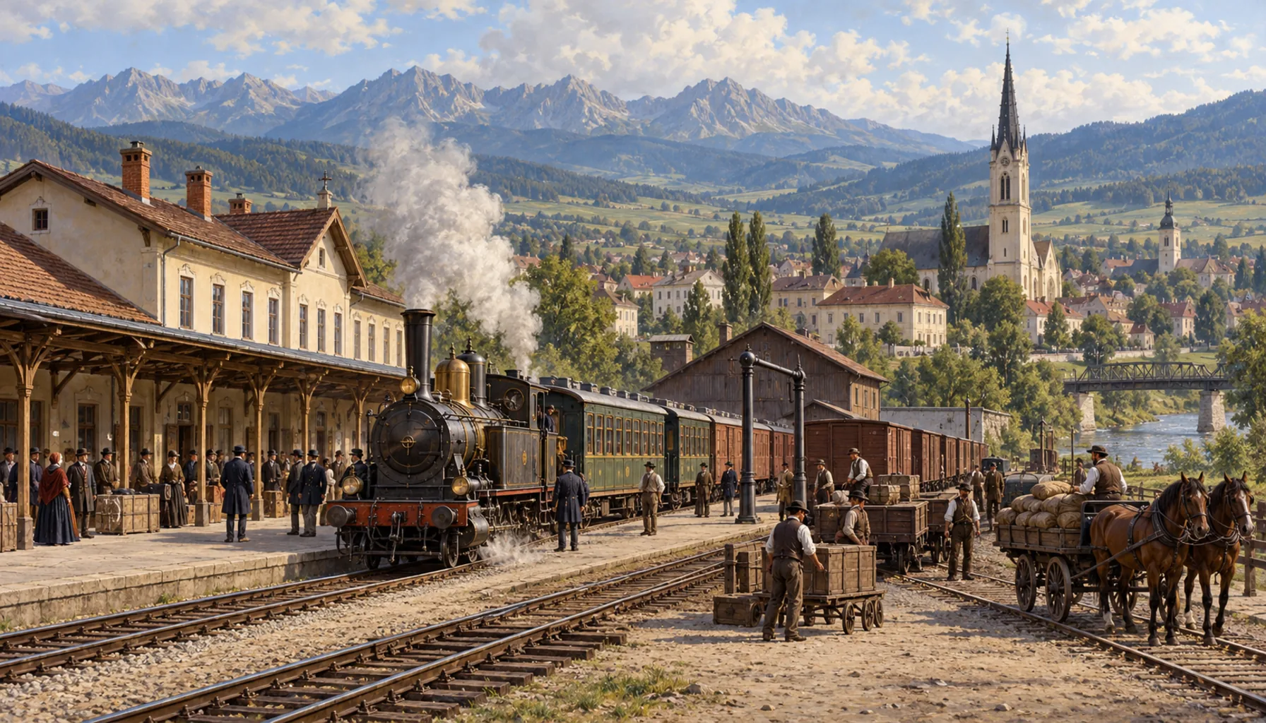 The Košice–Bohumín railway