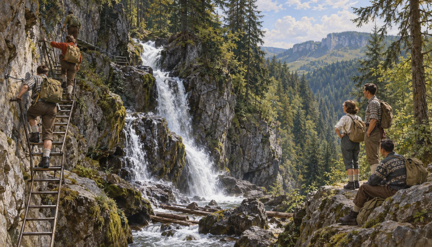 The gorges become a national park