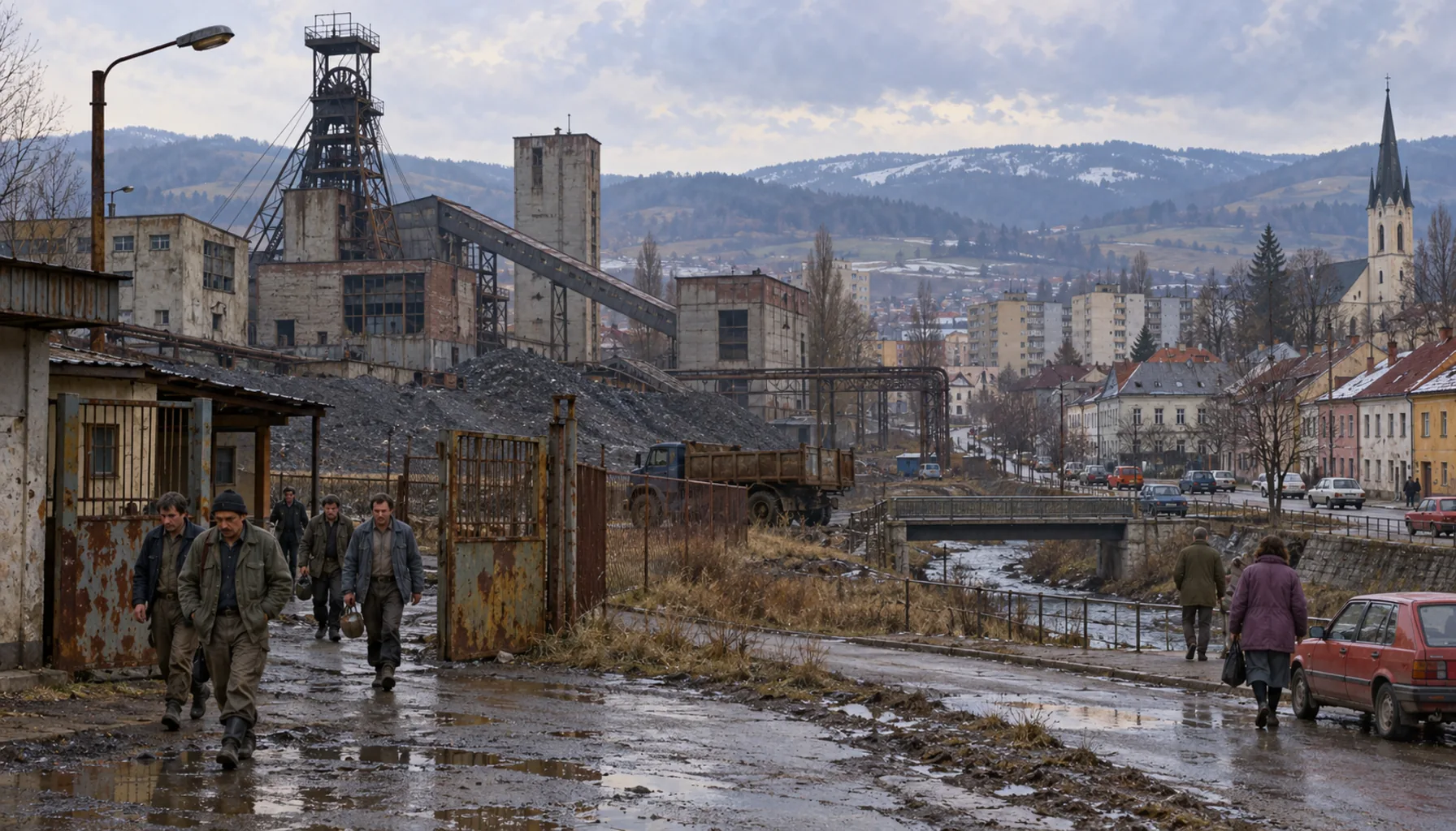 After the mines