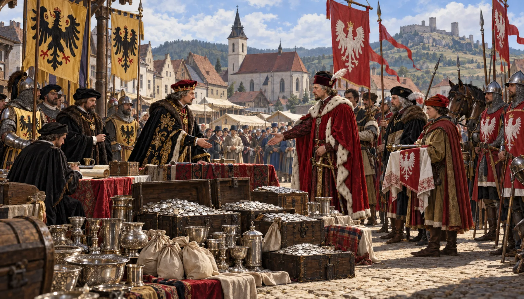 Pawned to Poland with fifteen others