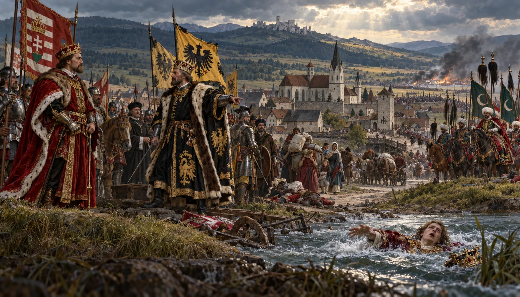 Two kings, and a war inside the Spiš