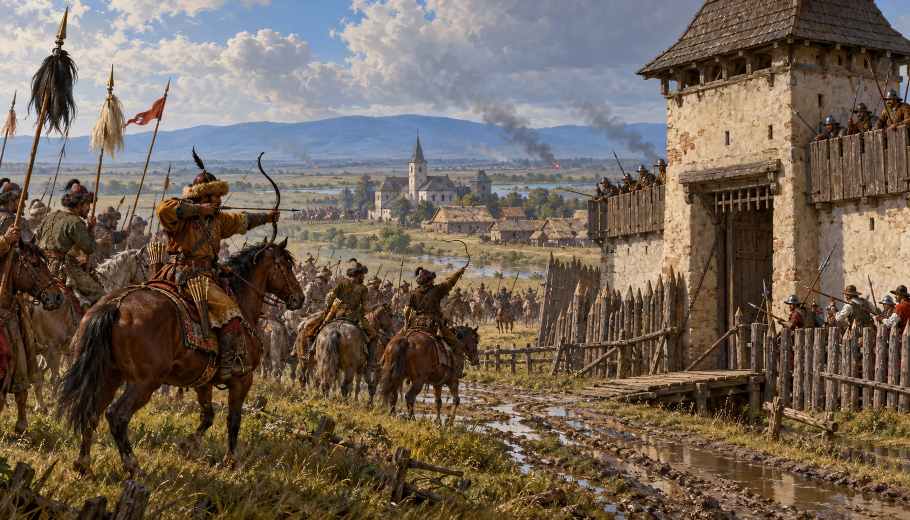 The Tatars at the gate