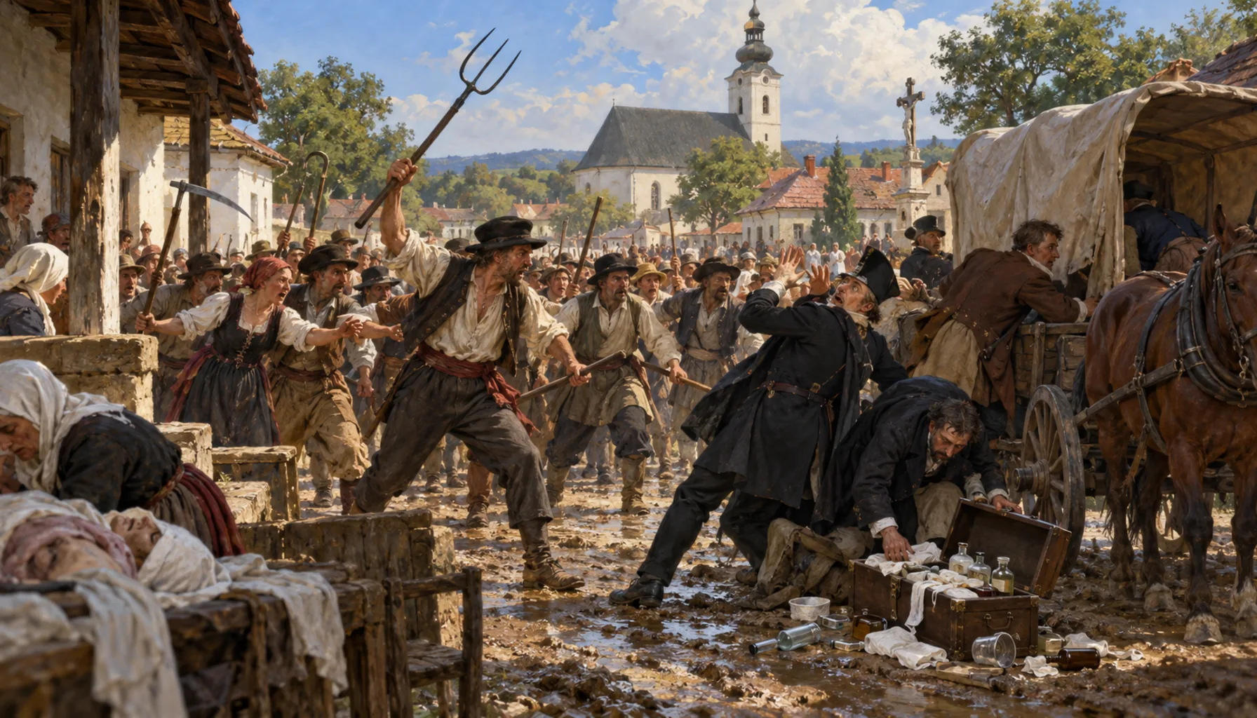 The cholera revolt
