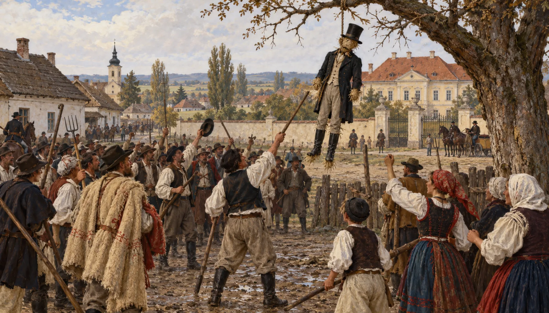 The man they hanged in effigy