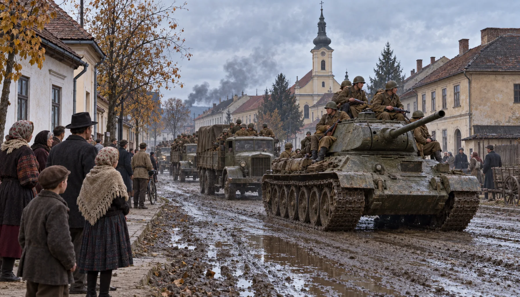 The uprising that never reached here, and the front that did