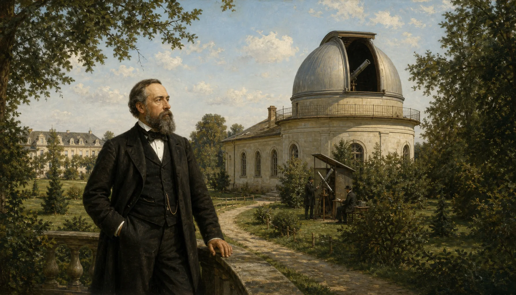 The man who built an observatory in his garden