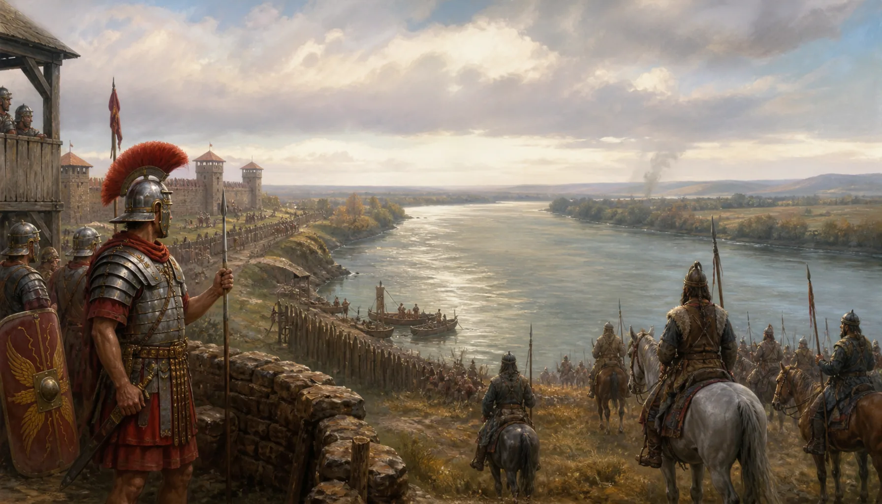 Rome's frontier, then the Avars