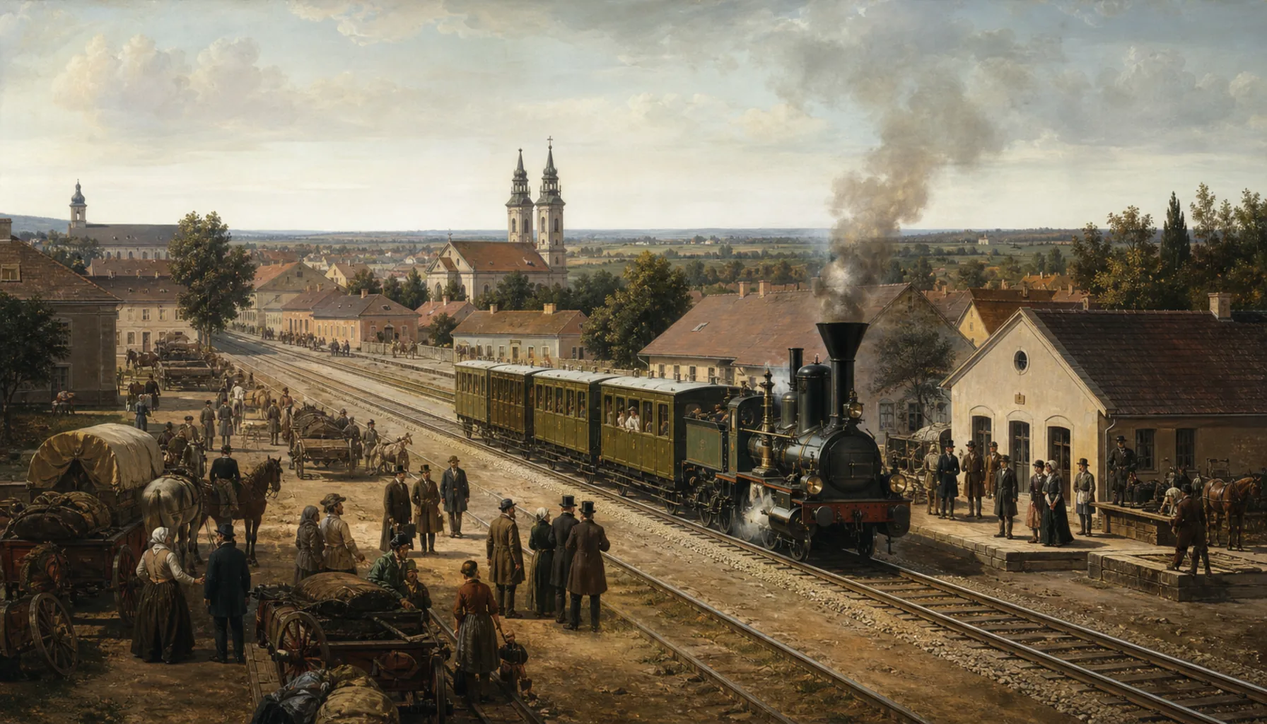 The railway remakes the town