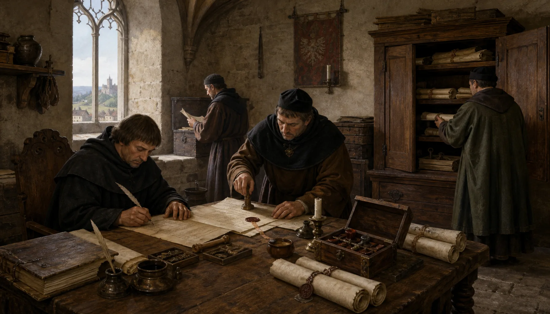 The house that wrote everything down