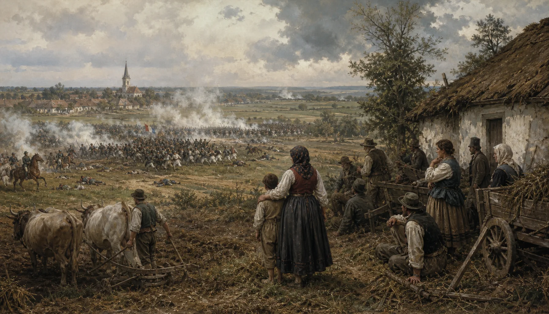 The battle of Pered