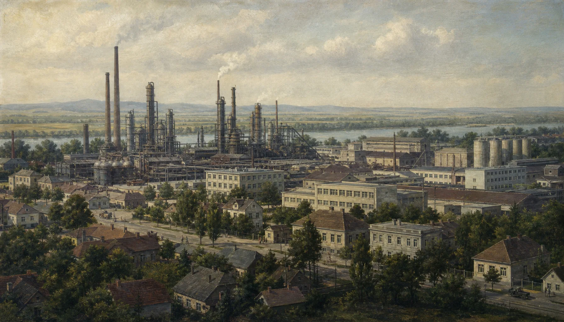 A one-factory town