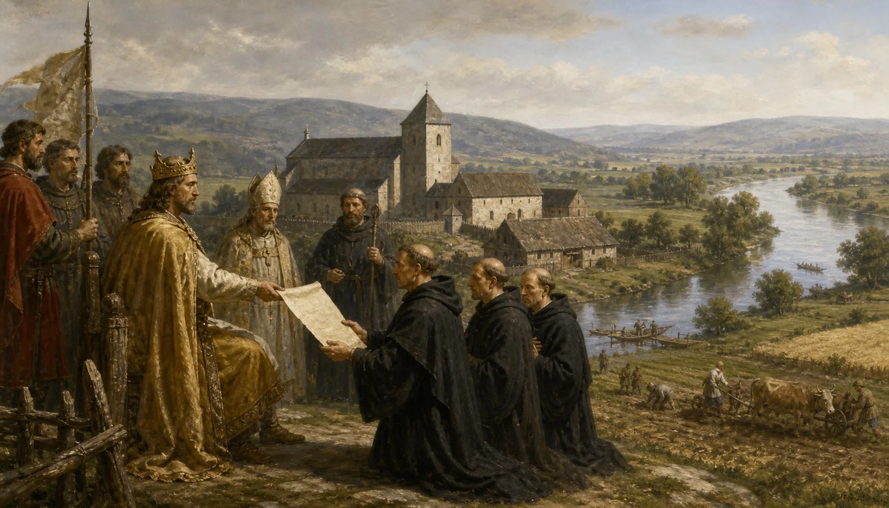 Named in one of the oldest charters