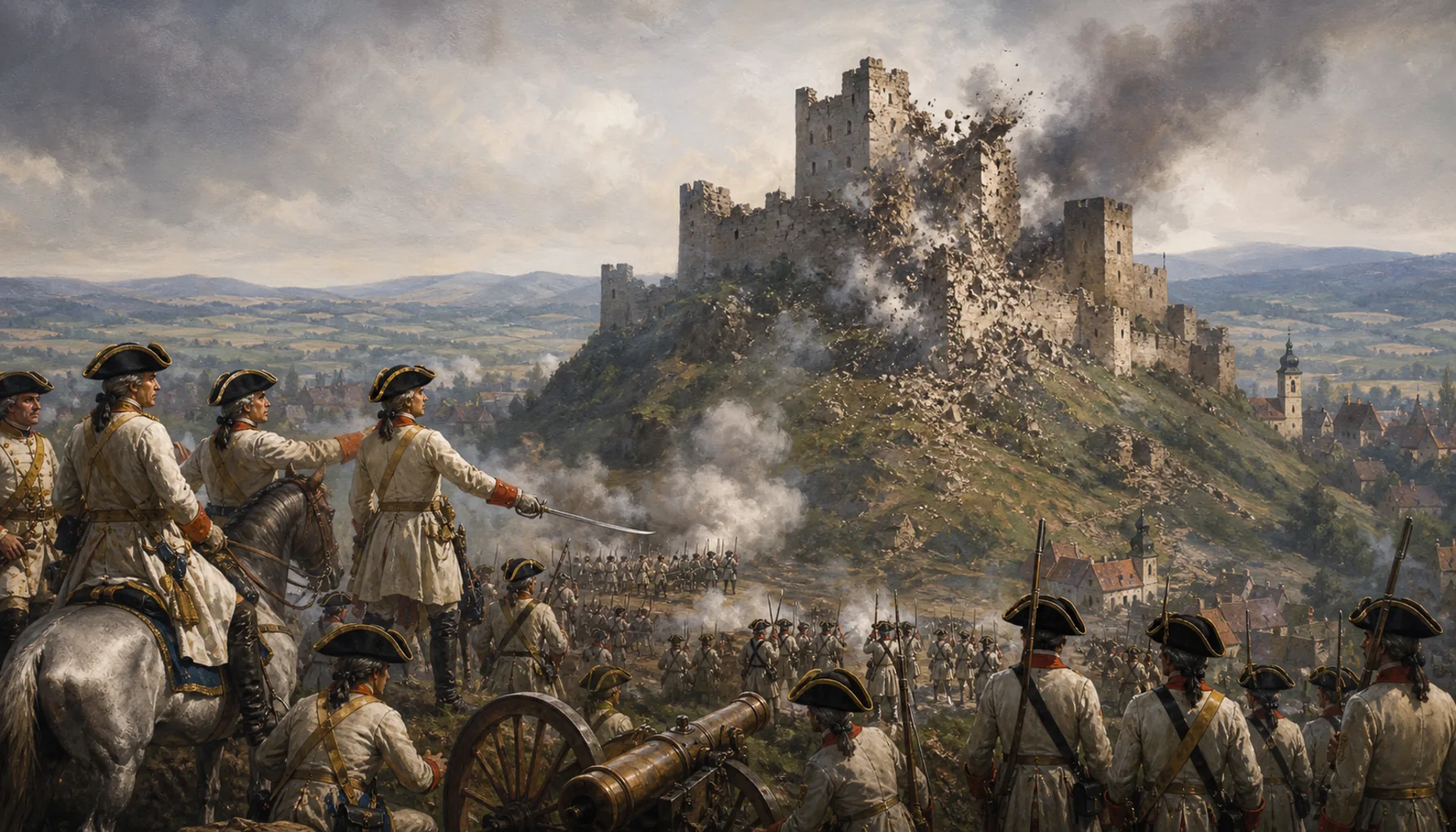Not the Turks — the emperor's own army